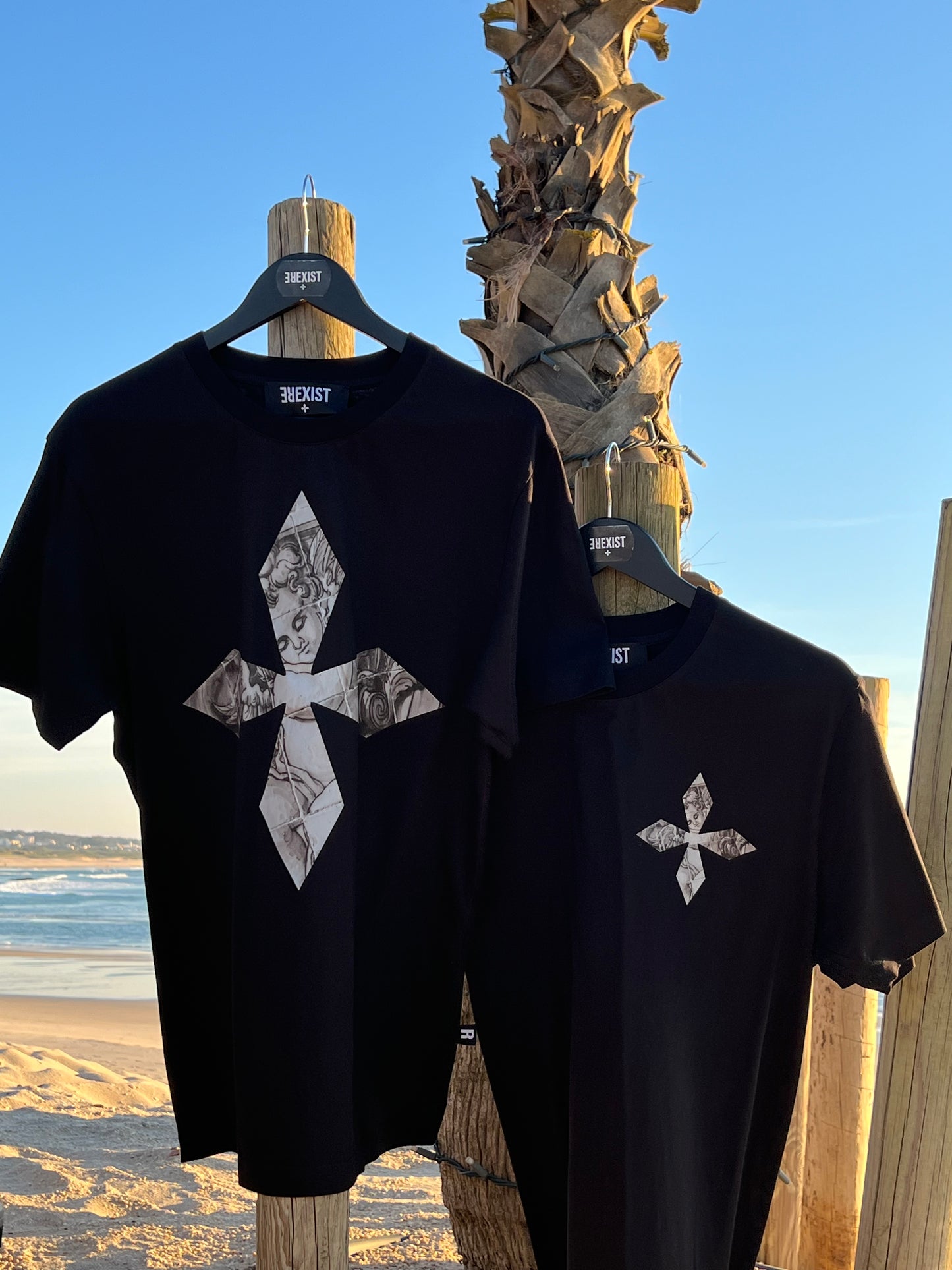 THE SMALL B&W TILE [TSH6BL]