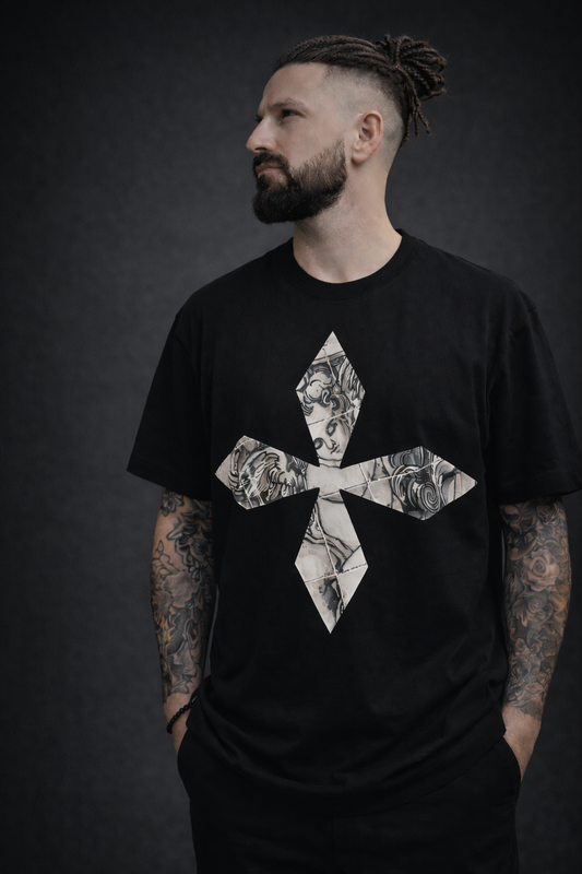 THE BIG B&W TILE [TSH2]