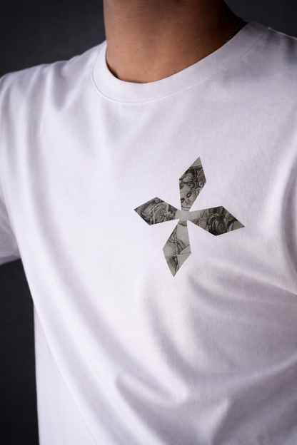 THE SMALL B&W TILE [TSH6WH]